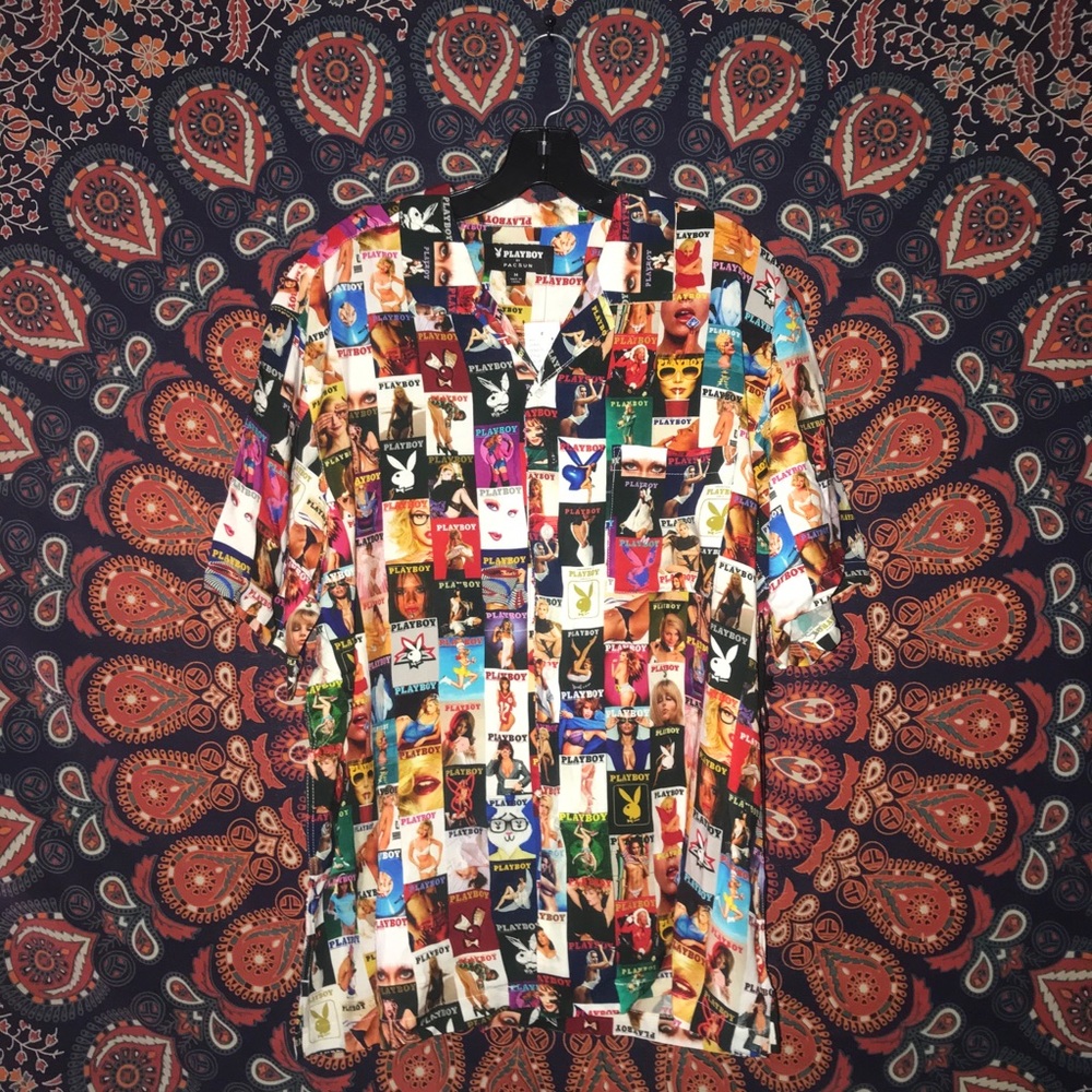 Playboy X PacSun College Camp Shirt
